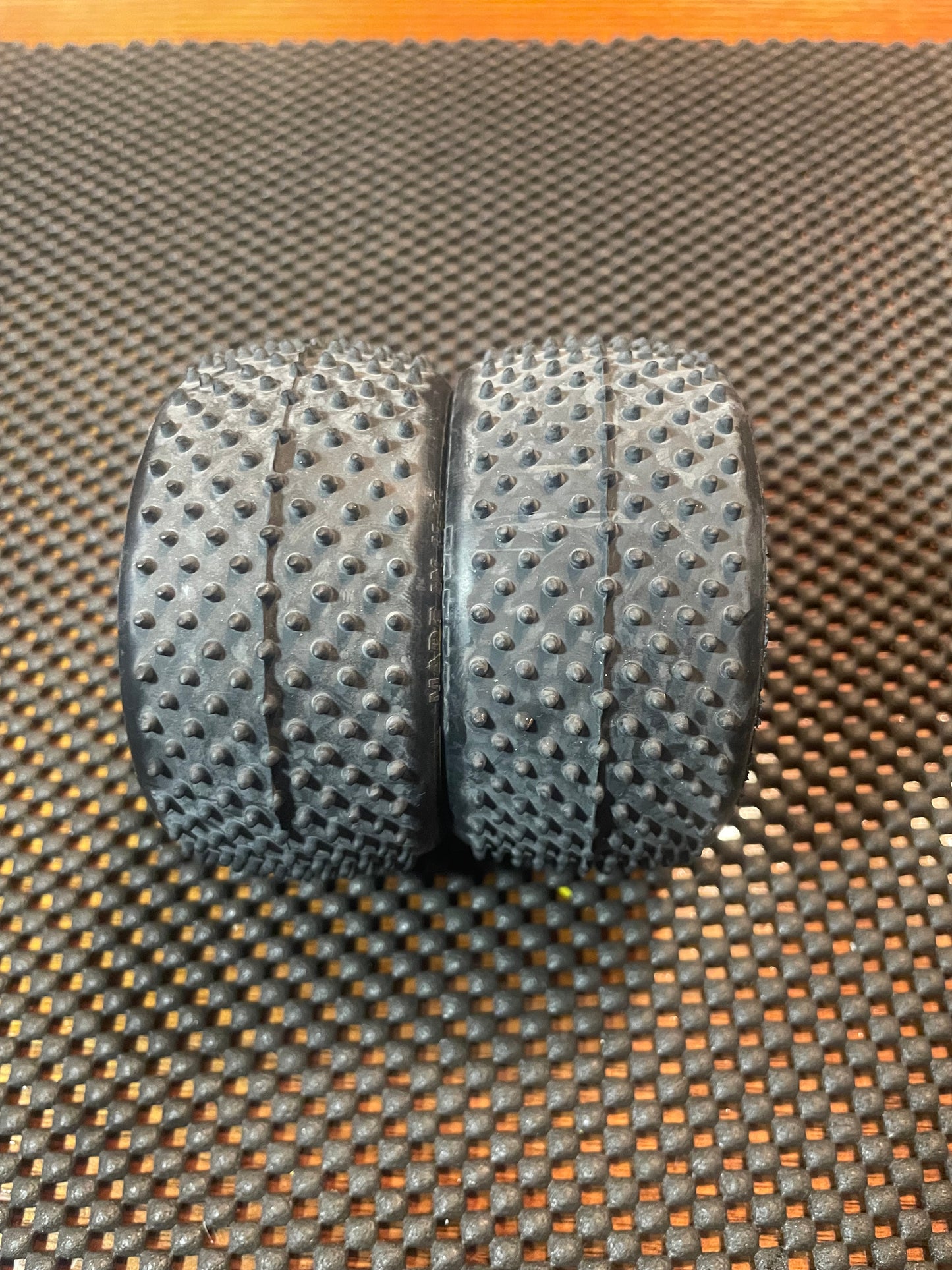 USED Schumacher MEZZO 1/10th Scale Carpet 4WD or 2WD Rear Buggy Wheels & Tires