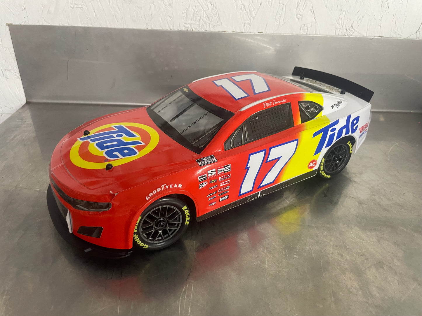 Losi NASCAR Display Roller Rolling Chassis