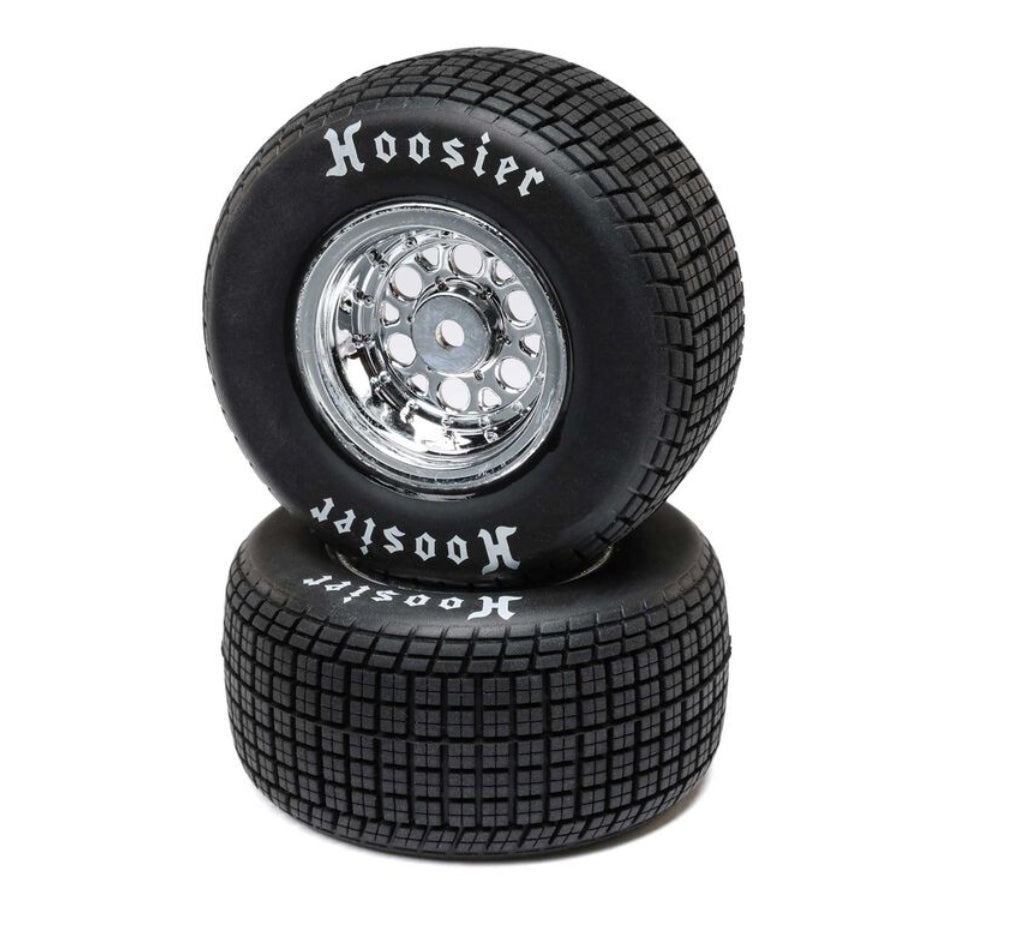 Losi Sprint Car Rear Tire Set, Mounted, Soft 22S LOS-2442