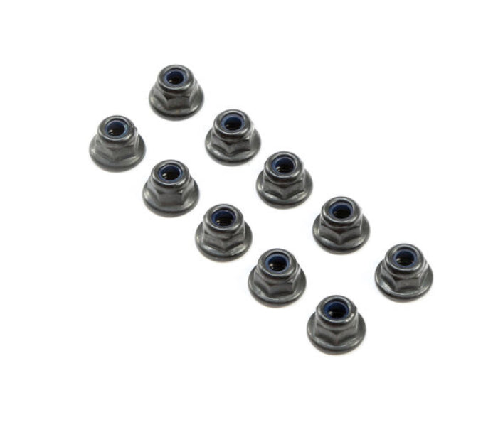 Losi Sprint M3 Flanged Lock Nuts (10) TOR245016