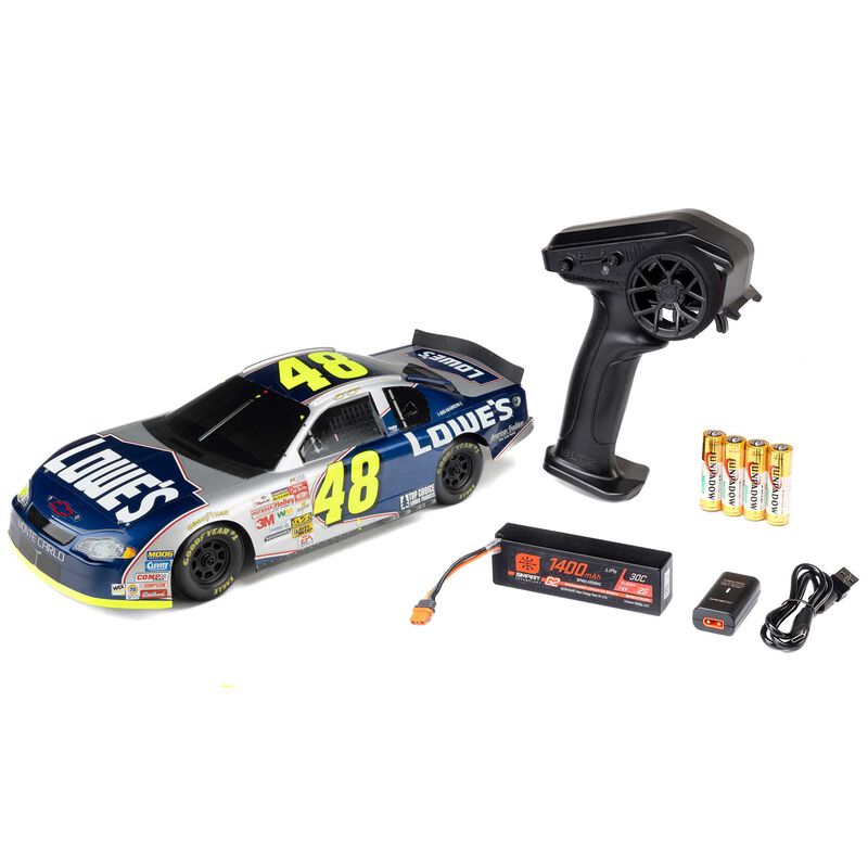 Losi NASCAR Jimmie Johnson 1/12 #48 Lowes Chevrolet Monte Carlo (Battery & Charger Included)