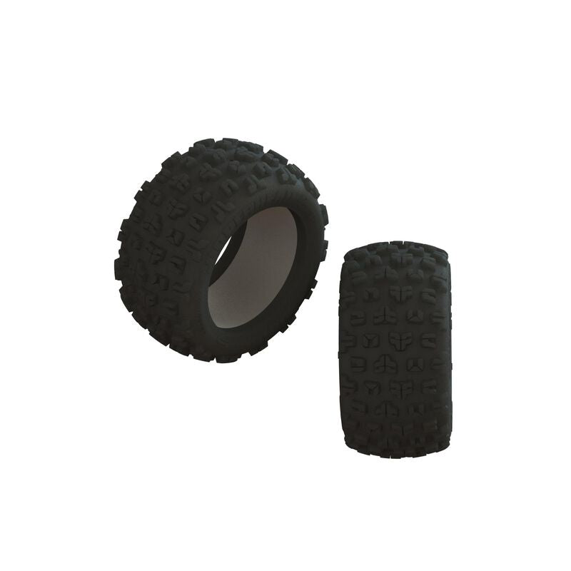 ARRMA dBoots Copperhead2 LP Tires & Inserts (2) ARA520060