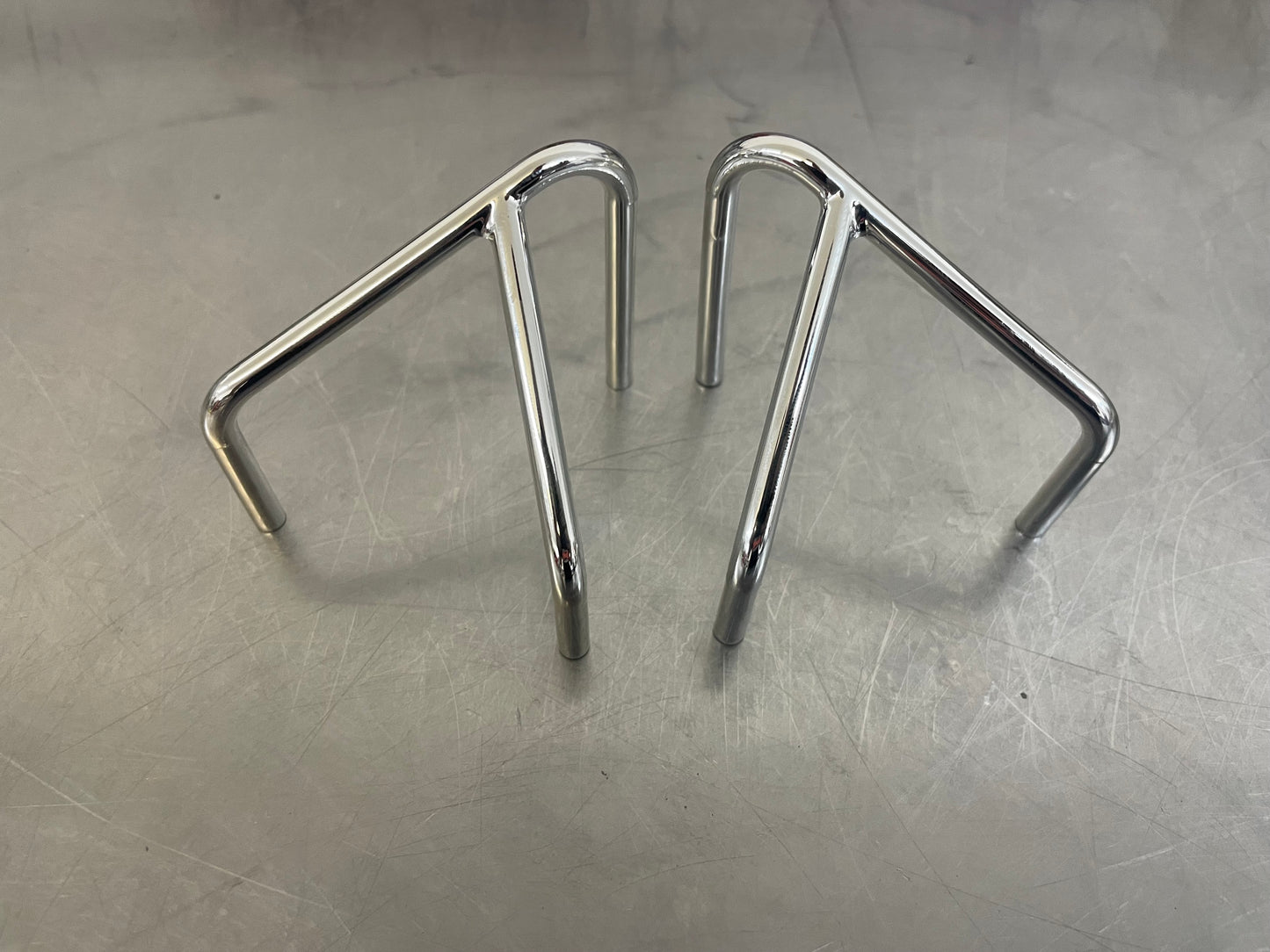 Losi Sprint Car Nerf Bar Rub Rail Side Bumper Set Chrome