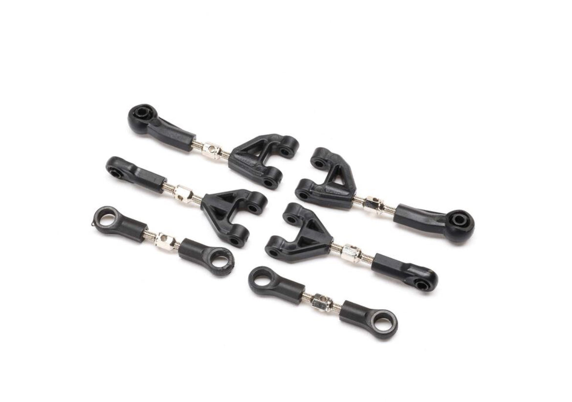 Losi NASCAR / ALM Adjustable Camber & Steering Link Set LOS-1923
