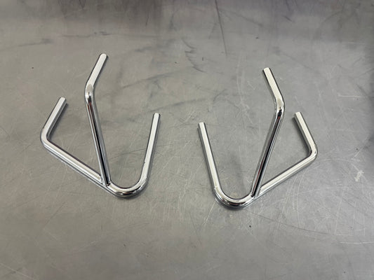 Losi Sprint Car Nerf Bar Rub Rail Side Bumper Set Chrome