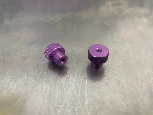 Aluminum Thumb Nuts M3 Qty 2