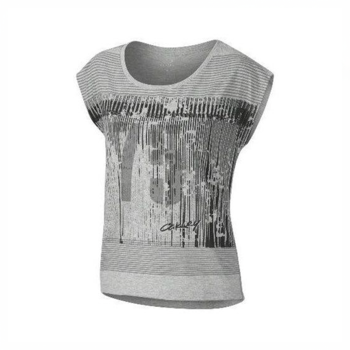 Oakley Seventy-Five Off-The-Shoulder Tee Grey 552195
