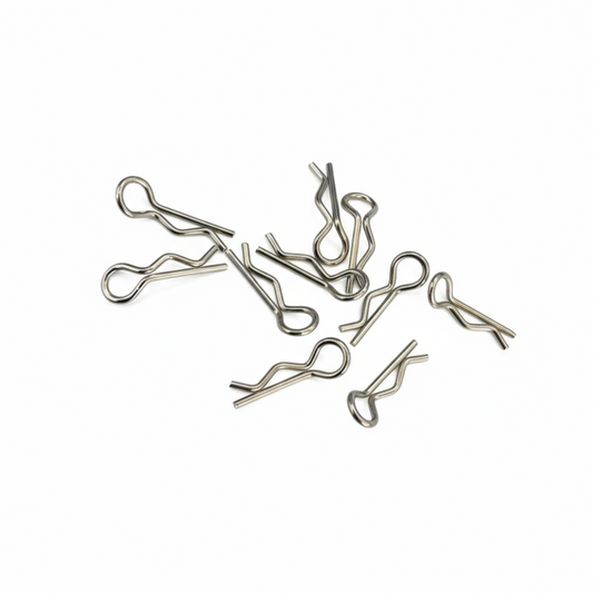 Body Clips (10) Pack 1/12 1/10 Scale