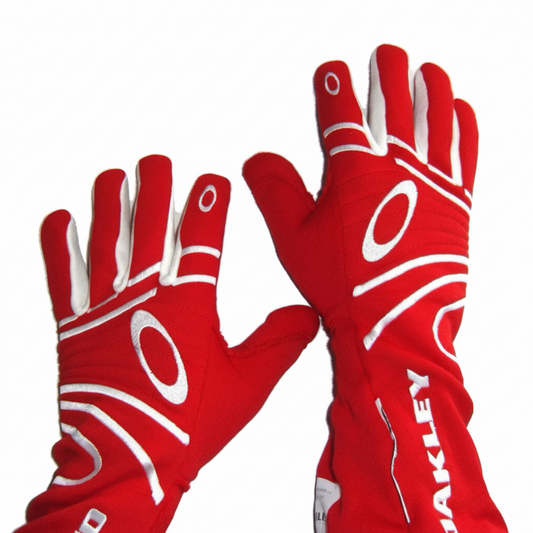 Oakley SFI Red Racing Gloves