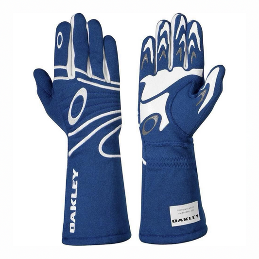 Oakley SFI Blue Racing Gloves
