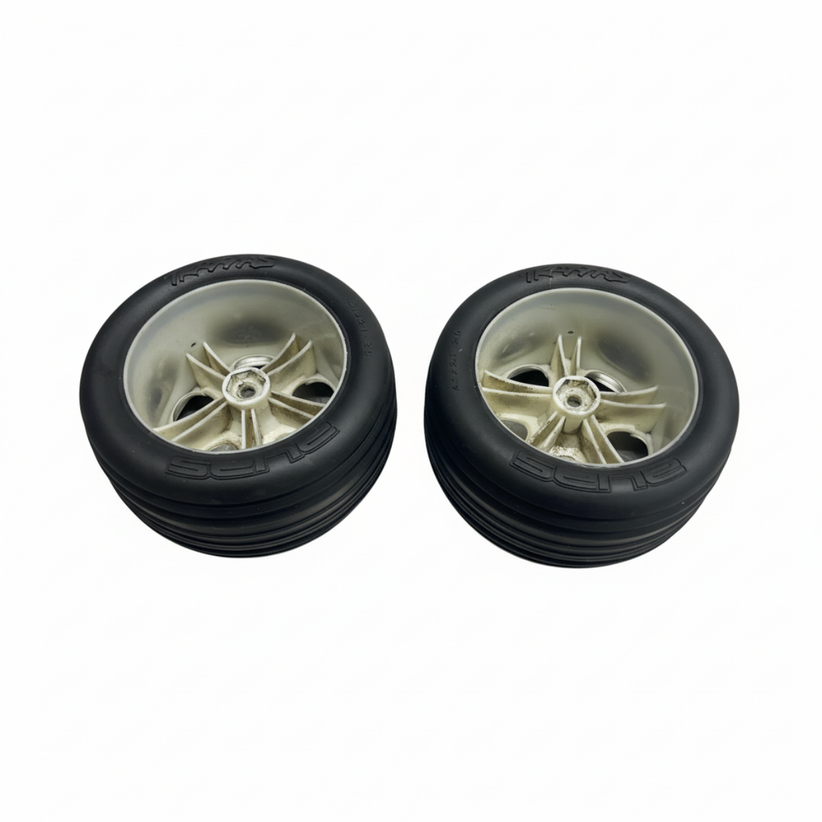 USED Traxxas Rustler Front Tire & Wheels 2.8”