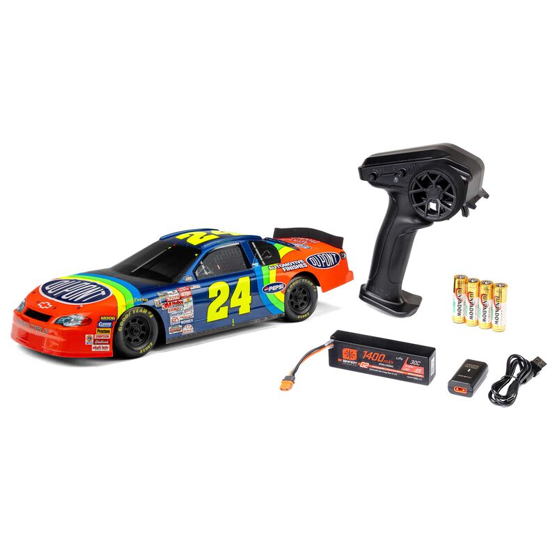 Losi NASCAR 1/12 Jeff Gordon No. 24 Dupont Chevrolet Monte Carlo (Battery & Charger Included)