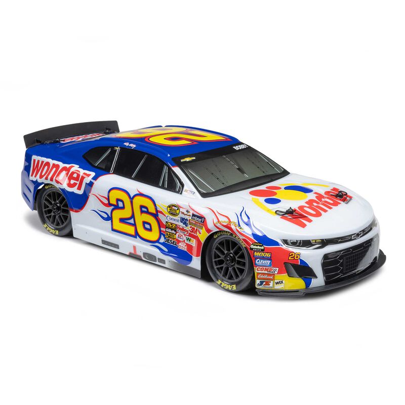 PREORDER Losi NASCAR 1/12 Ricky Bobby No. 26 Wonder Bread Chevrolet ZL1 Body