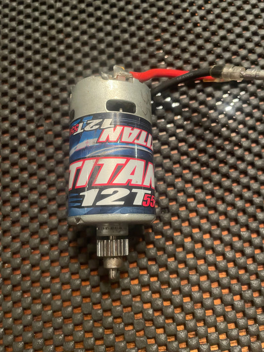 USED Traxxas 12T Titan 550 Brushed Motor 12 Turn Mudboss