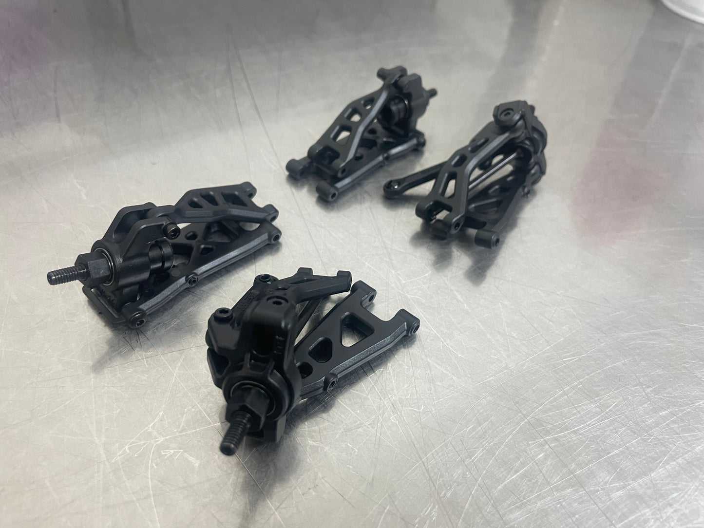 Losi NASCAR / ALM 4 Corner Crash Kit - Arms, Hubs, Tie Rods