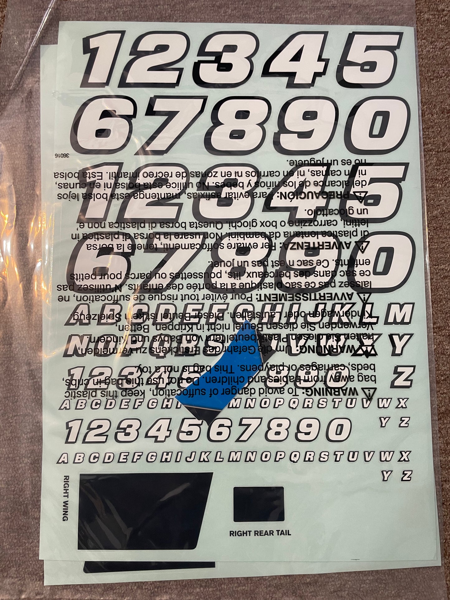 Losi Sprint Decal Sheets