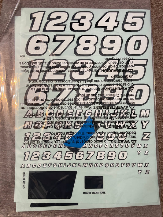 Losi Sprint Decal Sheets